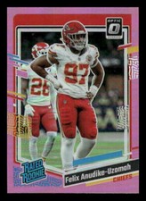2023 Donruss Optic #256 Felix Anudike-Uzomah Rookie Chiefs