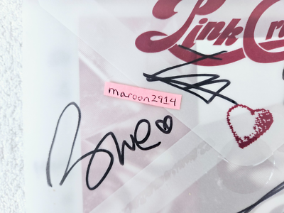 ONE PACT Pink Crush Signed Promo Album Autographed + Message Kpop