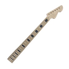 22 Fret 27 Inch electric Guitar Neck Maple Block Baritone Guitar Necks Head DIY