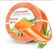 String Trimmer Line, Weed Eater String Orange Premium Nylon, 095", 295ft