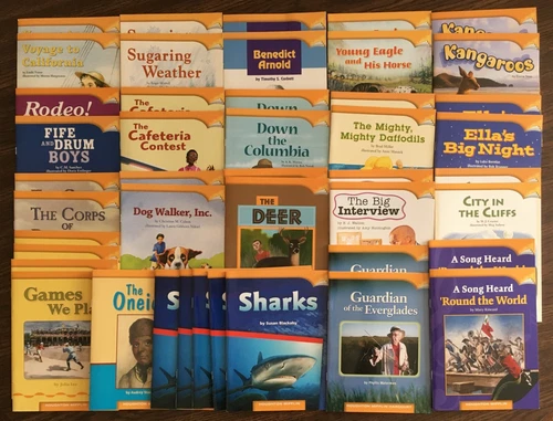 44 Books JOURNEYS HMH 5th Grade 5 Leveled Readers Below level Class Teacher Lot