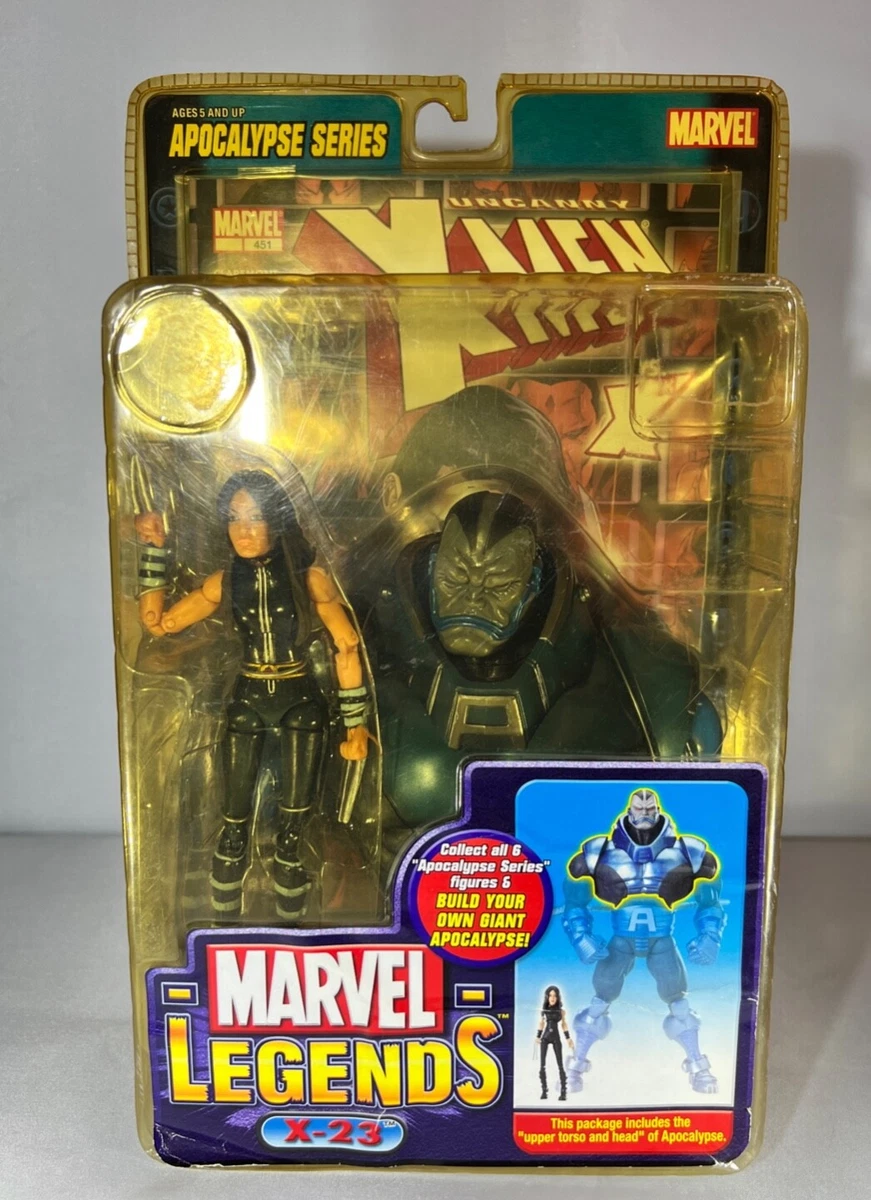 Marvel Legends X 23 Apocalypse BAF Series Black Suit ToyBiz NEW Wolverine