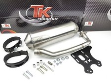 Auspuff Turbo Kit G Max Edelstahl Sport Yamaha 125 150 180 4 Takt Auspuffanlage