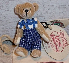 Ganz Cottage Collectibles 3" Miniature Jointed Bear STEVE #CC7206