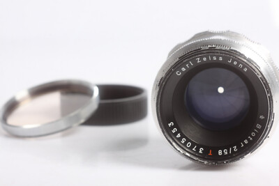 Carl Zeiss Jena BIOTAR M42 Gewinde 2/58 (red T) Screw Mount 58mm
