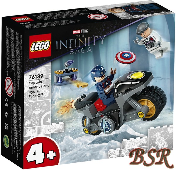 Lego® Super Heroes: 76189 Duell Zwischen Captain America Und Hydra & Neu & Ovp !-image