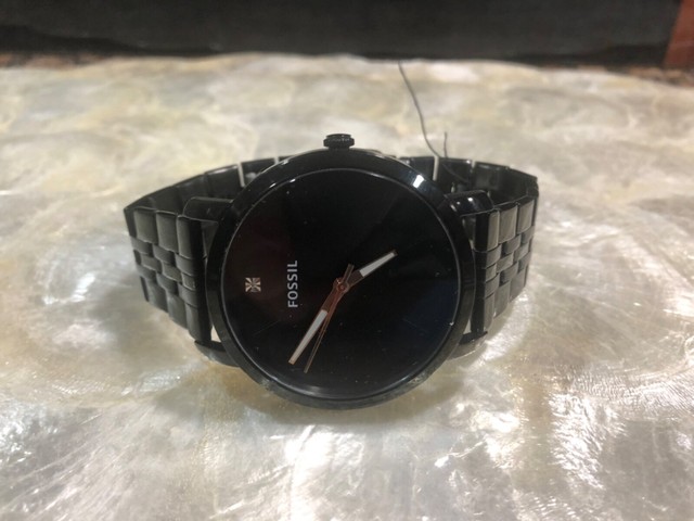 Fossil BQ2399 Lady 50m Black Steel 
