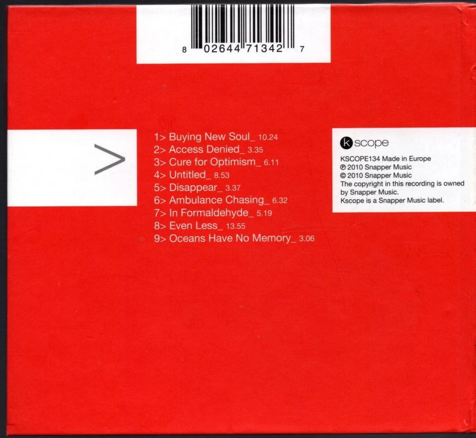 Porcupine Tree – Recordings - Prog Rock in  Digibook CD Album 2010 - Bild 2 von 2