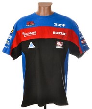 MOTO TYCO RACING SUZUKI BLUE SHIRT JERSEY SUZUKI SIZE XL ADULT
