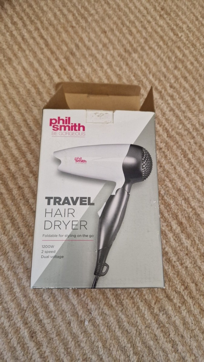 Phil Smith Be gorgeous Travel Hair Dryer UK
