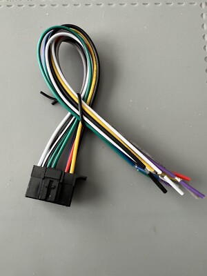 JVC in-dash radio KD-T711BT,KD-T720BT,KD-X250BT,KD-XD28BT,KD-XS26BT Wire Harness