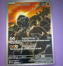 Pokémon Paldean Tauros 218/193 SV02: Paldea Evolved EN IR Holo 130HP