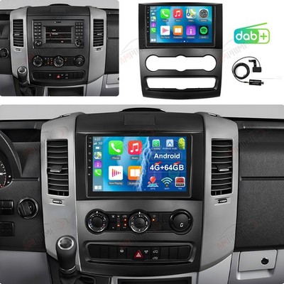 DAB+ FÜR MERCEDES BENZ SPRINTER 2006-2017 ANDROID 15 AUTORADIO GPS NAVI CARPLAY