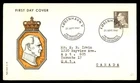Mayfairstamps Denmark FDC 1961 King Frederik IX First Day Cover aax_05133