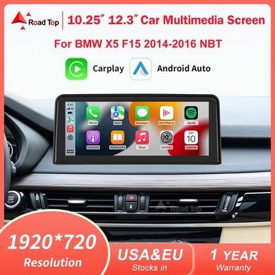 Car Multimedia Stereo TouchScreen CarPlay For BMW X5 F15 F85 X6 F16 F86 With NBT