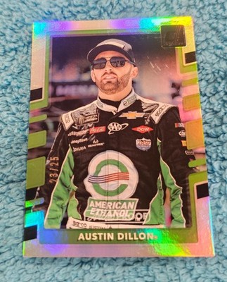 2018 Panini Donruss NASCAR Austin Dillon Artist Proof 23/25 #33