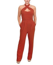 RACHEL RACHEL ROY Roxie Halter Jumpsuit Large...