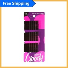 Slideproof Black Bobby Pins in 60 Count - Essential Accessory for Elegance