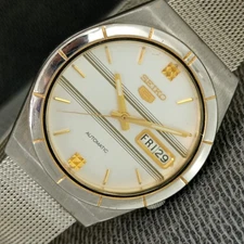 JAPAN VINTAGE SEIKO 5 AUTOMATIC 7S26A MENS ORIGINAL DIAL WATCH a2634-U