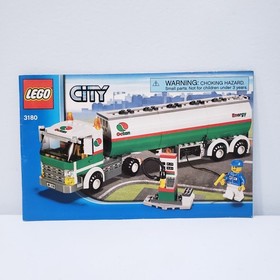 Lego 2010 City Town Tank Truck 3180 With Manual 99% Complete