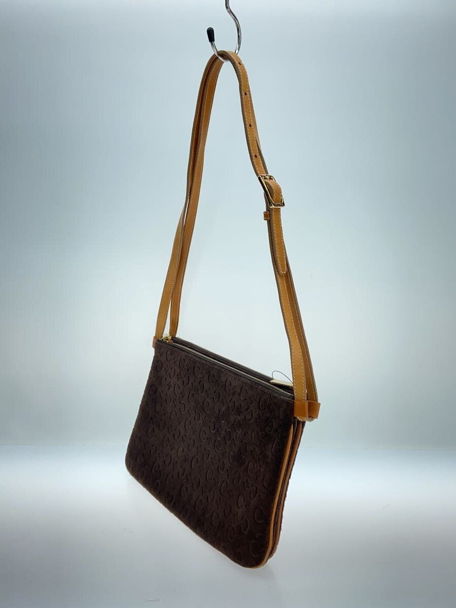 バッグ OLD CELINE SUEDE MACADAM SHOULDER BAG Celine_Blue_Suede_Macadam_Bag.