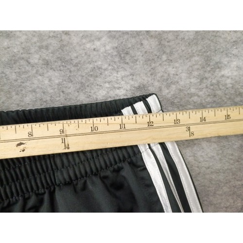 Pantaloni da pista Adidas Youth L (14/16) neri bianchi a righe vestibilità regolare sportivi - Foto 7 di 13