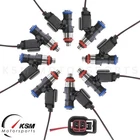 8 HIGH IMPEDANCE FIT BOSCH 81LB 850CC INJECTORS GEN3 LSA LS7 LS3 GM FORD E85