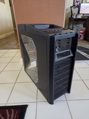 Antec 900 Nine Hundred ATX Gaming Computer Case Black Used