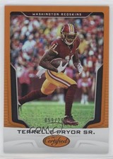 2017 Certified Mirror Orange 59/299 Terrelle Pryor Sr #97 fm0