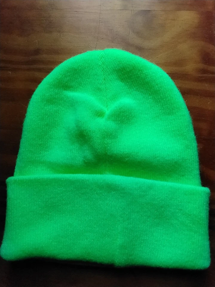 Gorra Levi's Beanie verde neón Foto 2 de 4