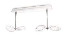 Philips Ledino Spot Weiss 4x7.5W Deckenleuchte LED Verstellbar