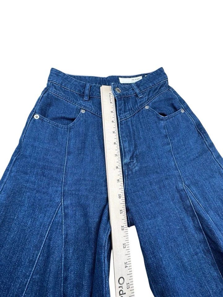 Sass & Bide Jeans The Circus Ball Wide Leg High Rise Women’s Size 24x31 - Image 4 of 4