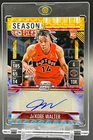 2024-25 Panini Mosaic Ja’Kobe Walter Gold Prizm /10 Auto RC Rookie Season Ticket
