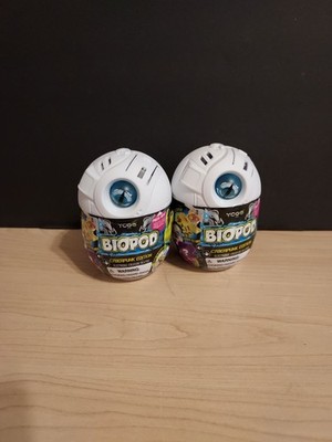 2 X Biopod Cyberpunk Edition by Silverlit Electronic Creature In A Pod SEALED H