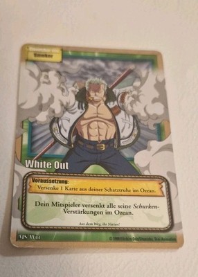 One Piece Karte MS-W11 White Out