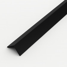 H-Smart Black PVC Angle Trim – 10mm x 10mm x 1m (Single Pack)