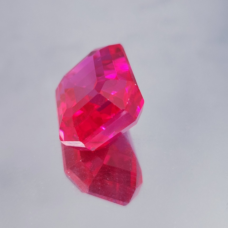 Natural Pink Sapphire Radiant Cut 59.50 Cts Faceted Loose Gemstone E517 ...