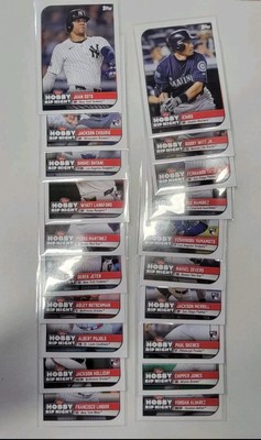 2024 Topps Hobby Rip Night MLB Complete Set 21-40 🔥 Rookies ...