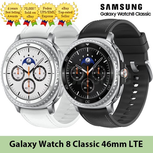 SAMSUNG Galaxy Watch 8 Classic 46mm LTE Version SM-L505 Smartwatch