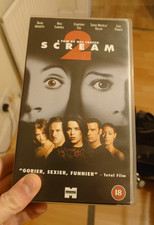 Scream 2 - Untested vhs tape - see photos / desc - Free P&P
