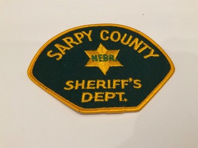 Old Green Sarpy  County Sheriff State Nebraska NE