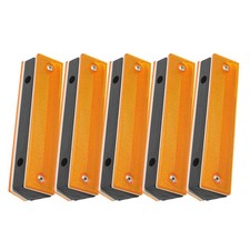 5 Pcs Reflectors for Driveway Reflective Road Markers Delineators Plastic
