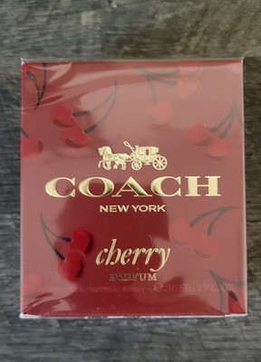 Coach New York Cherry For Women Natural Parfum Spray, 1.0 Fl Oz/30 mL, New Box.