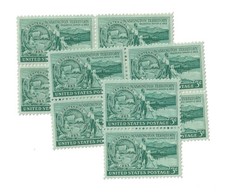 1953 3c Washington Territory - Scott No 1019 MNH OG - Pack of 10 Stamps