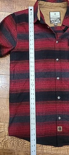 Leggendaria Camicia Whitetail Uomo M The Original Buck Camp Flanella Bottoni - Foto 7 di 10