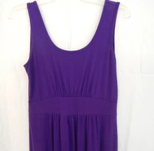 Unreadable Makers Brand  ~ Deep Purple Long Casual Dress * Size M(?) See Measure