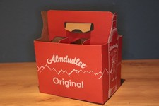 Almdudler 6er Träger aus Pappe Pappträger rot weiß blau *** OHNE Flaschen