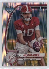 2024 Bowman U Chrome Stealth Refractor Austin Mack #87 0h2m