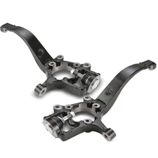 for Grand Cherokee Durango New Front Steering Knuckle Spindle LH+RH 2pc Pair Set