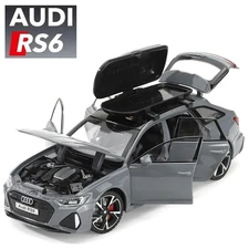 1:32 Diecast Model for Audi RS6 Avant Vehicle Car Toy Sound & Light Toy Gift NEW